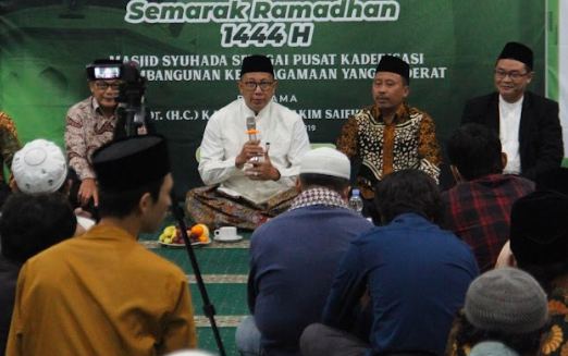 Talkshow Semarak Ramadan 1444 H Masjid Syuhada Yogyakarta