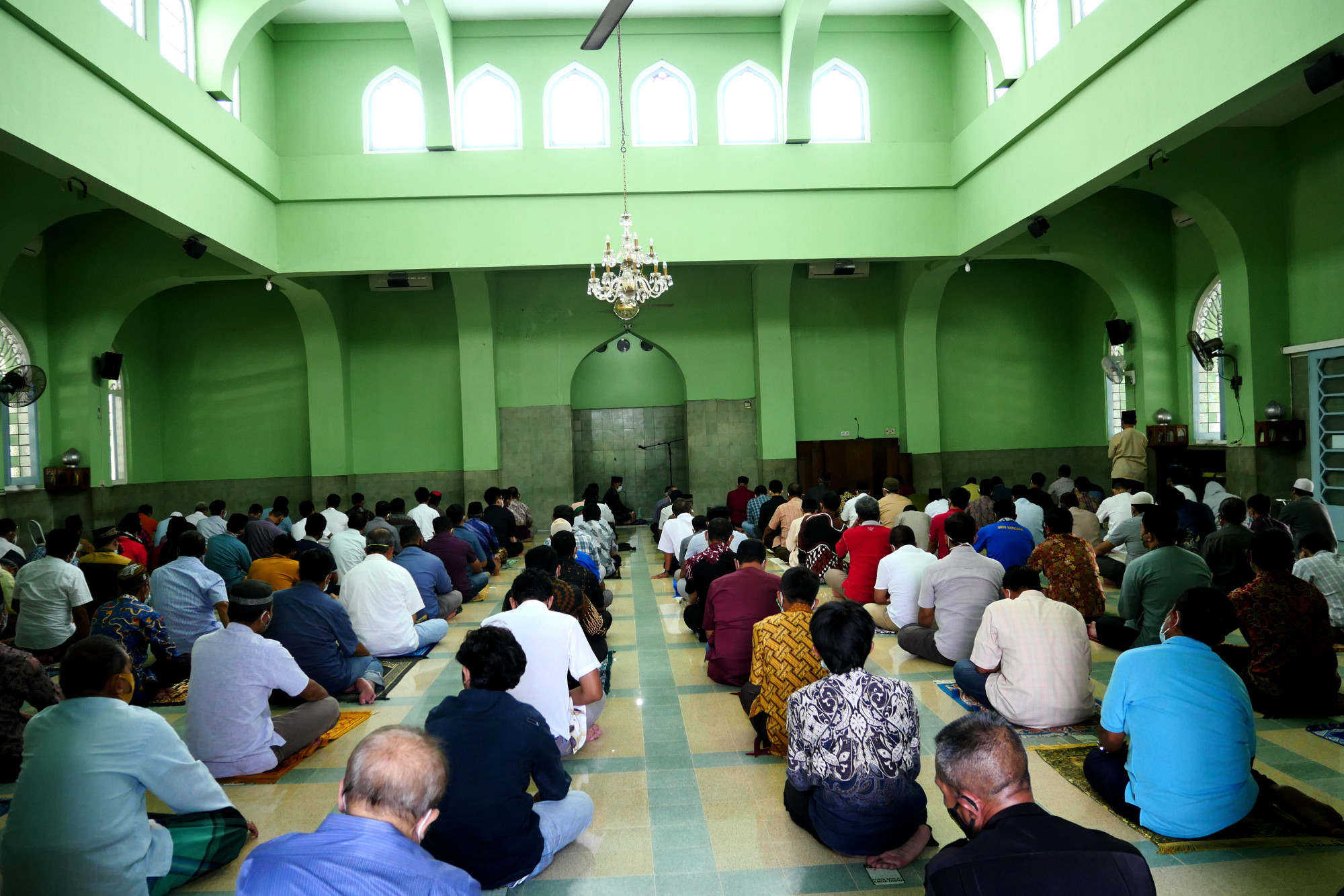 Suasana Buka Puasa Pertama Masjid Syuhada Yogyakarta