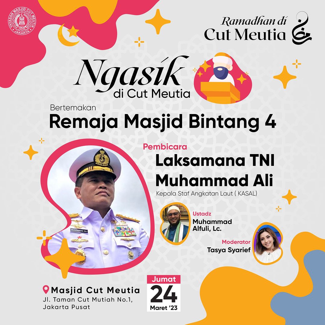 Ngabuburit Asik Masjid Cut Meutia Menteng Jakarta Pusat