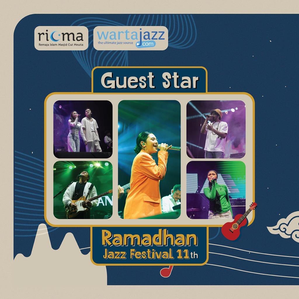 Guest Star Ramadan Jazz Festival Masjid Cut Meutia Jakarta