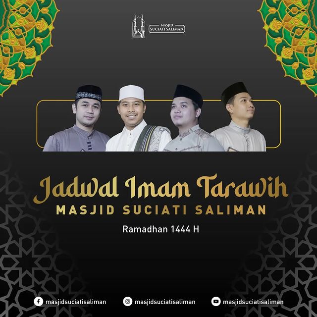 jadwal imam tarawih