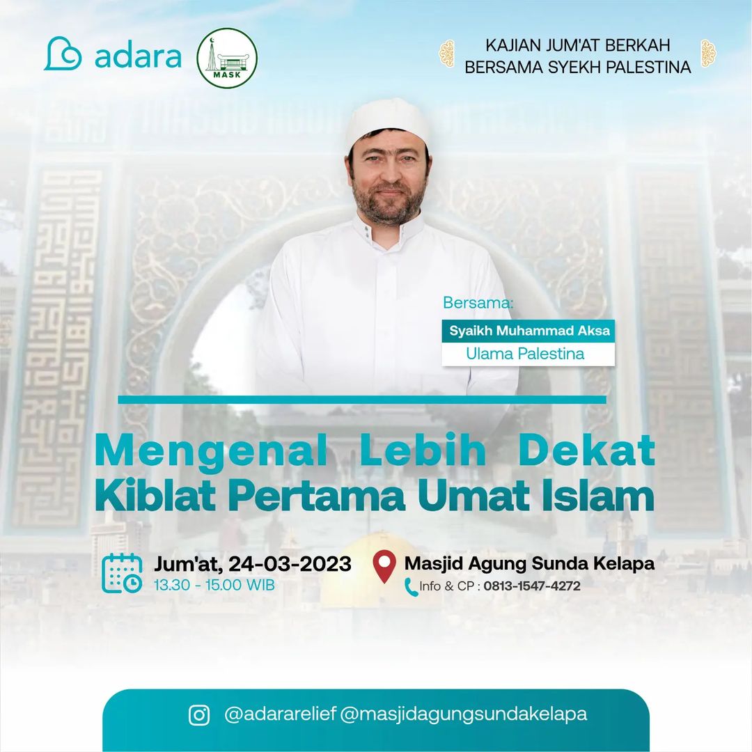 Kajian Jumat Berkah Masjid Agung Sunda Kelapa