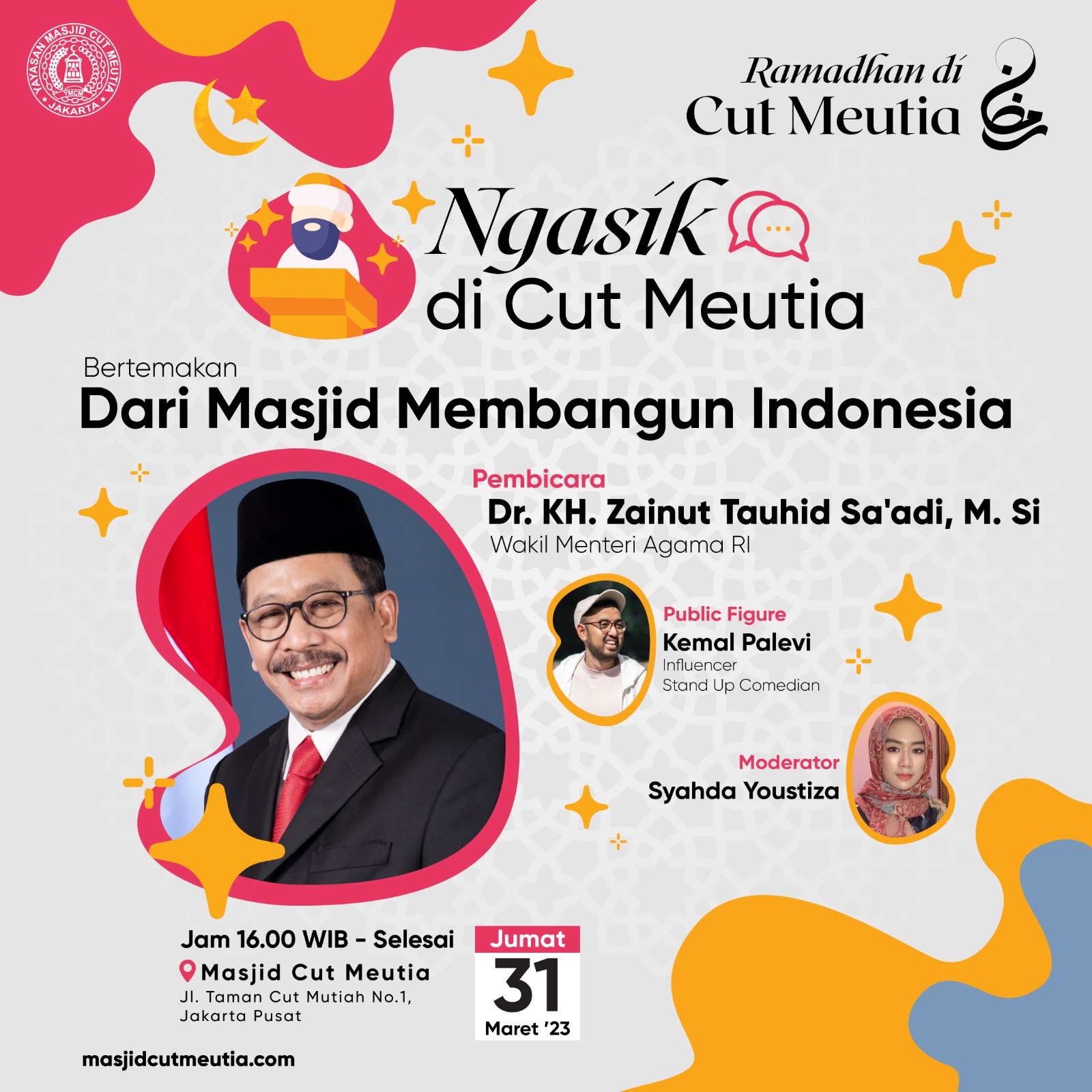 Ngabuburit Asik Tanggal 31 Maret 2023