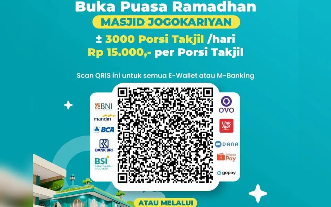 Ingin Berbagi di Bulan Penuh Berkah? Masjid Jogokariyan Membuka Donasi untuk Buka Puasa, Lho!