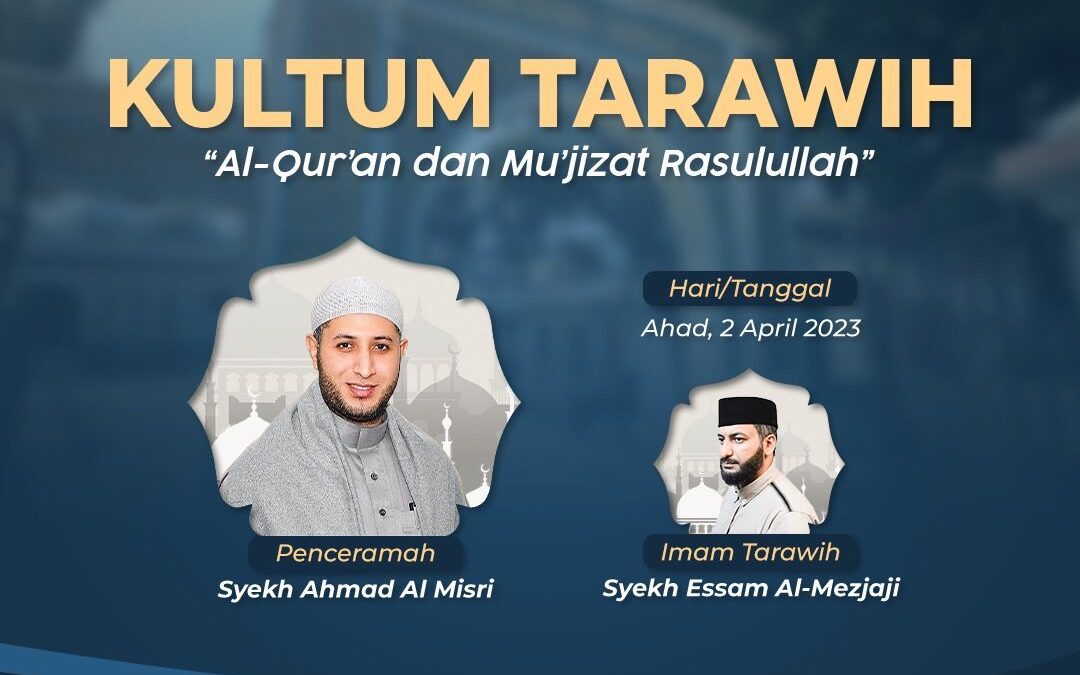 Kenal Lebih Dekat Mukjizat Rasulullah Bersama Syeikh Ahmad Al-Misry di Masjid Agung Sunda Kelapa