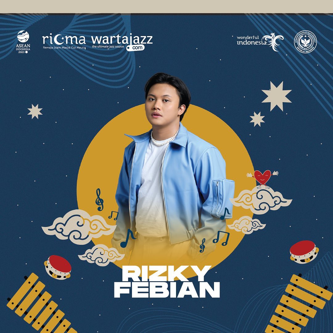 Rizky Febian di Ramadan Jazz Festival