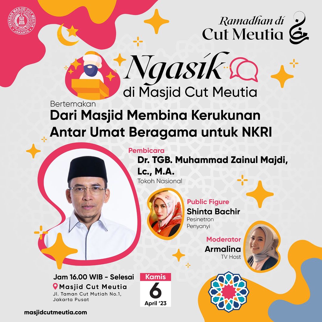 Ngabuburit Asik #3 Masjid Cut Meutia Jakarta