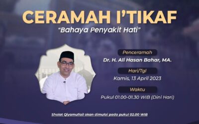 Mencari Malam Seribu Bulan, Ini Jadwal I’tikaf Masjid Agung Sunda Kelapa Tanggal 13 April 2023