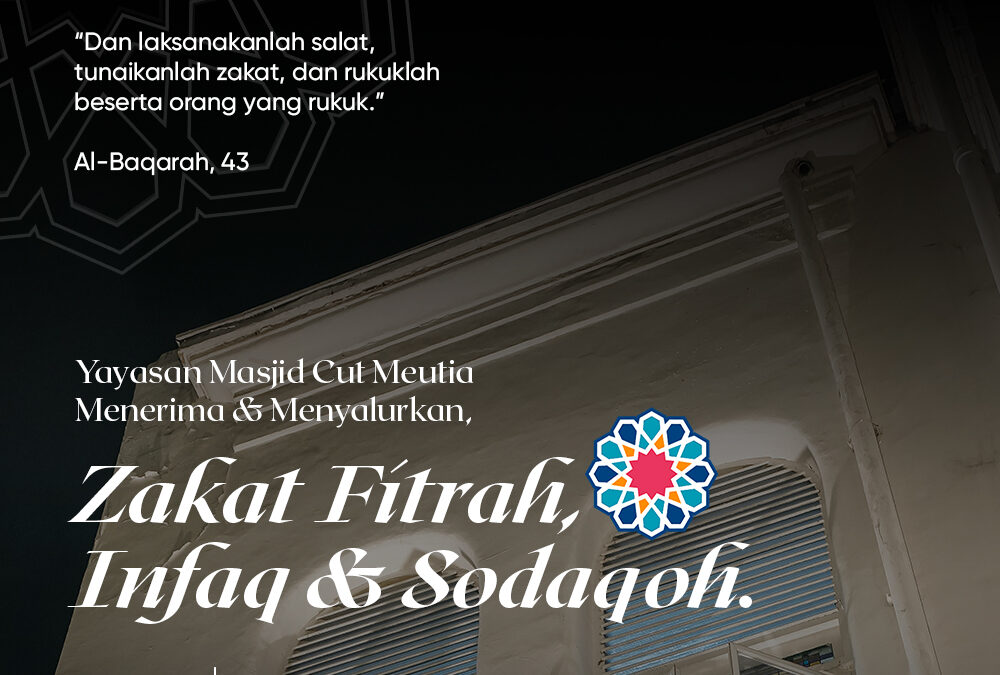 Mudah dan Praktis! Tunaikan Zakatmu Melalui Masjid Cut Meutia Menteng