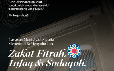 Mudah dan Praktis! Tunaikan Zakatmu Melalui Masjid Cut Meutia Menteng