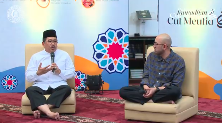 Dari Masjid Membangun Indonesia, Kajian Ngabuburit Asik Masjid Cut Meutia Bersama Wakil Menteri Agama RI