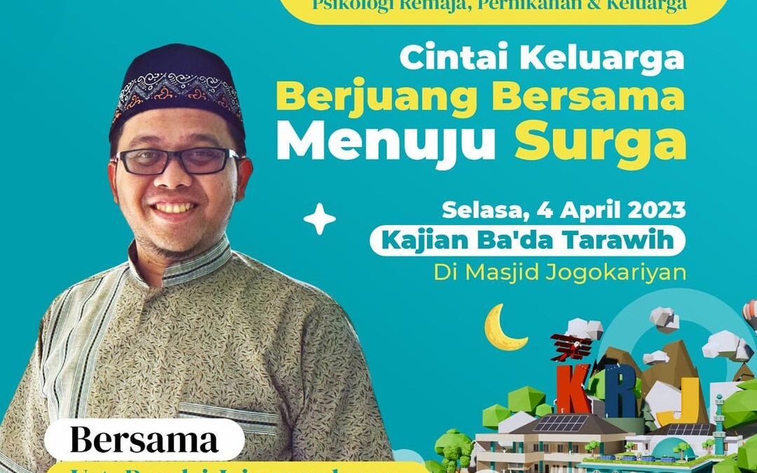 Mari Belajar Mencintai Keluarga, Berjuang Bersama Menuju Surga dalam Acara JOGOTALK #3
