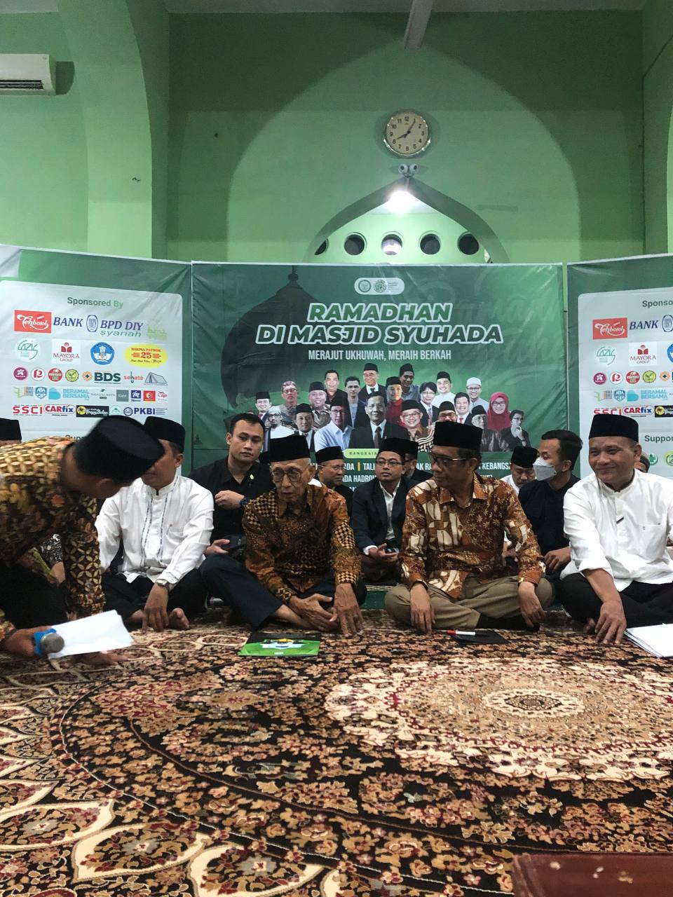 Ngaji Kebangsaan bersama Mahfud MD di Masjid Syuhada Yogyakarta