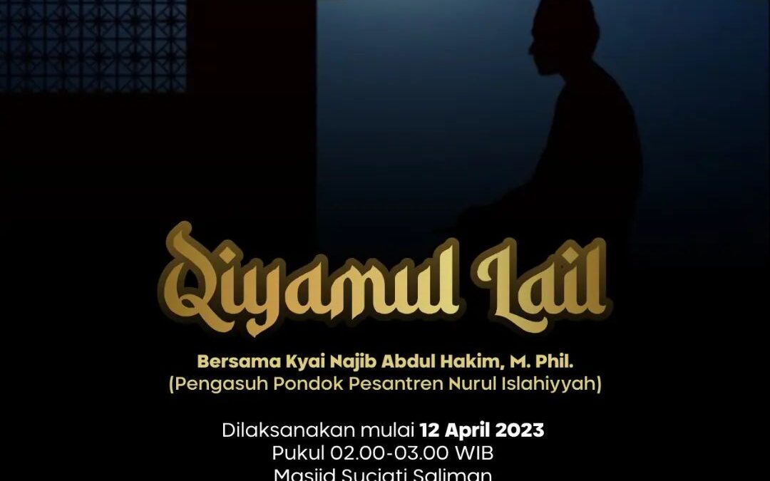 Akhir Ramadan, Masjid Suciati Saliman Adakan Ibadah Qiyamul Lail!