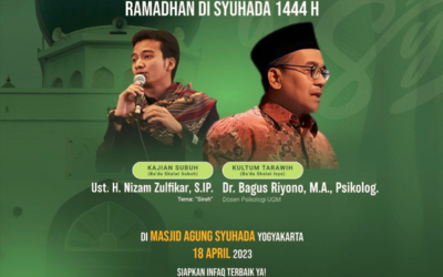 Intip Agenda Kajian Ramadan di Syuhada 18 April 2023