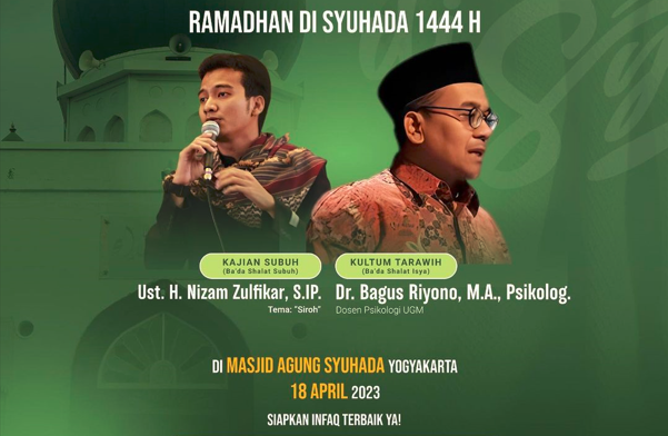 Intip Agenda Kajian Ramadan di Syuhada 18 April 2023